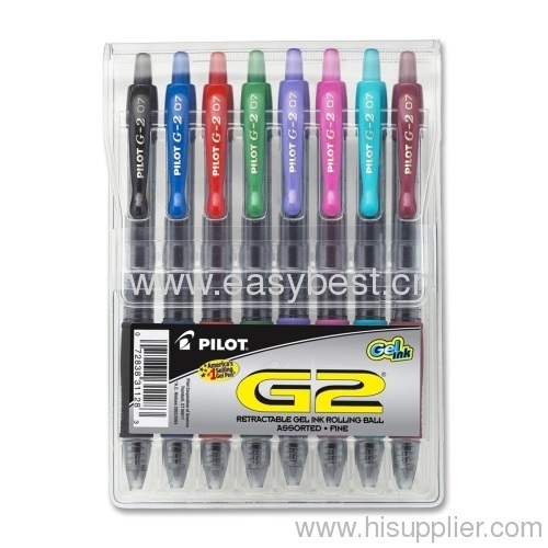 Pilot G2 Retractable Gel Ink Rolling Ball Pens