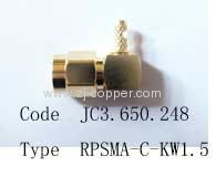 RPSMA female connector for RG174 or RG316