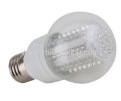 3W / 4W LED bulb with plastic body glass cover