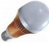 High luminous intensity Aluminium alloy 38mil chip 90 - 100LM LED Ball Bulb light 3W for Night Club