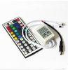 Plastic DC12V ~ 24V 24 keys rgb three channels 60W Led Light Strip Controller