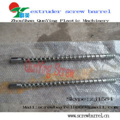 Bimetallic screws and barrels