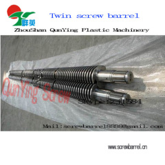 Nitrided feed screw barrel