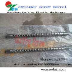 extrusion screw and barrel