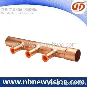 Copper Pipe Manifold for PEX