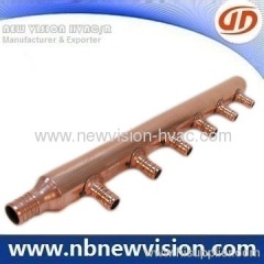 Copper Manifold for Condenser