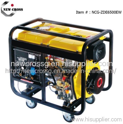 5kw Diesel Welder Generator (NCG-DE6500EW)