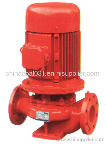 Horizontal centrifugal fire pump