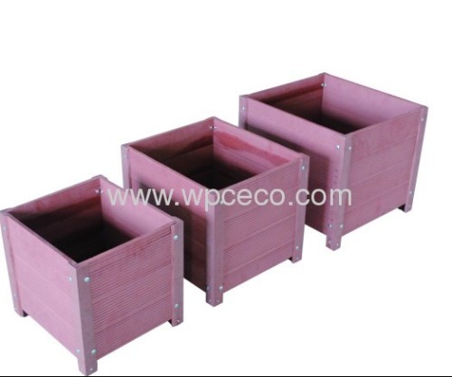 380*340*360mm;460*400*400mm;500*470*450mm Outdoor Wpc Flower