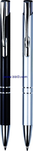 Metal promotional ballpoint pen with lacquer barrel