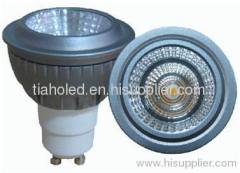 New Arival led spotlight mr16 gu10 5w led cob light e27 e14 led 70lm/w