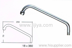 kitchen faucet spout tube