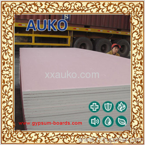 1200X2400X12mm Paper Faced Gypsum Board/Plaster Board With High Quality(AK-A)