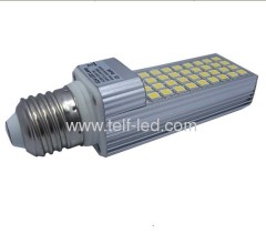 Hot 3000k-6400k color Temp 5050SMD Led Source E27 8Watts Led PL lamp Spotlight