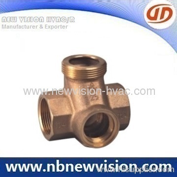 Bronze Casted Cross Fitting