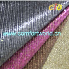 Dry Pu Leather Fabric