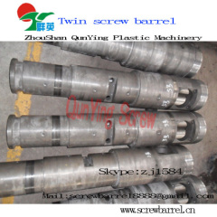 Twin screw and cylinder