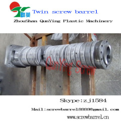 Twin screw and cylinder