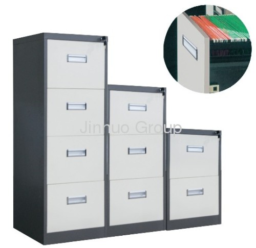 Four-drawer vertical filing cabinet