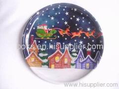 plastic Christmas flat trays