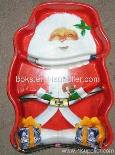 plastic Christmas dish tray