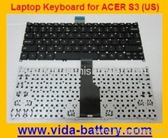 Laptop Keyboard for Acer Aspire S3 S5 TM B1 Gray US-international US NSK-R10PW 1D KBI100A236 9Z.N7WPW.01D