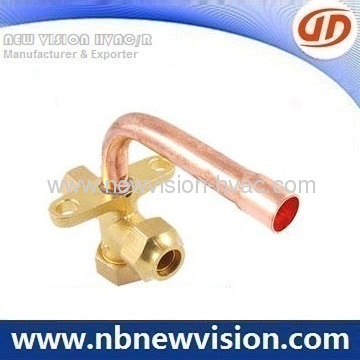 2-Way 1/4&quot; Air Conditioning Split Valves with Bend Tube 90 Degree