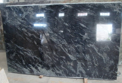 Mountain Rays Black Granite