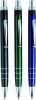 Promotion metal ball pen with shining chrome trims