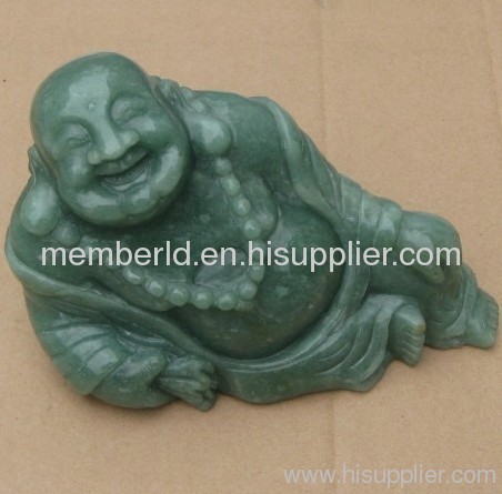 natural aventurine sitting buddhas carvings