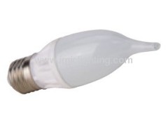 4.5W Ceramic LED candle bulb with 160° viewing
