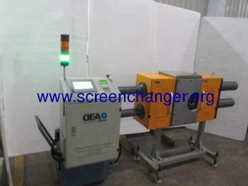 hydraulic pulse backflush screen changer