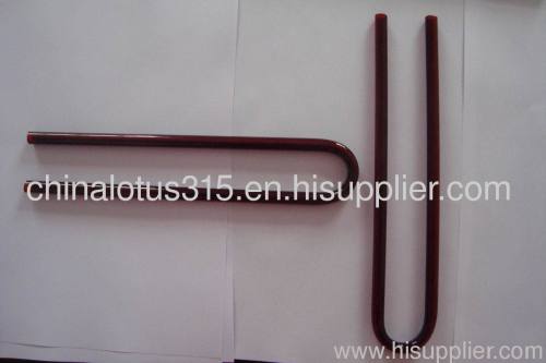 U shaped quartz tube thermcouples quartz tube