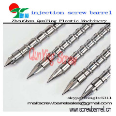 screw and barrel for injection molding