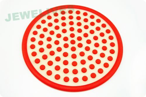 Silicone cup mat in round