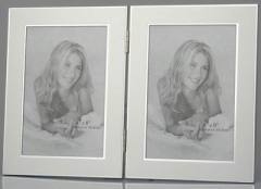 Silver Plated Photo brushed Frames