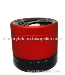 portable aluminum bluetooth speaker