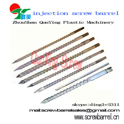 screw barre for injection molding machine