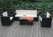 Assemble outdoor patio wicker sofa sets