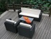 Assemble outdoor patio wicker sofa sets