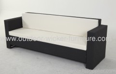 Assemble patio wicker sofa sets