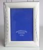 8x10&quot; Simple design silver plated aluminium Photo Frame