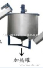 stainless steel heating and mixing tank machine