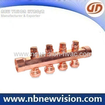 Copper Manifold for Plumbing