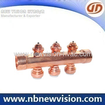 Copper Manifold for HVAC