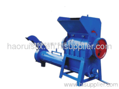 plastic recycling shredder machine