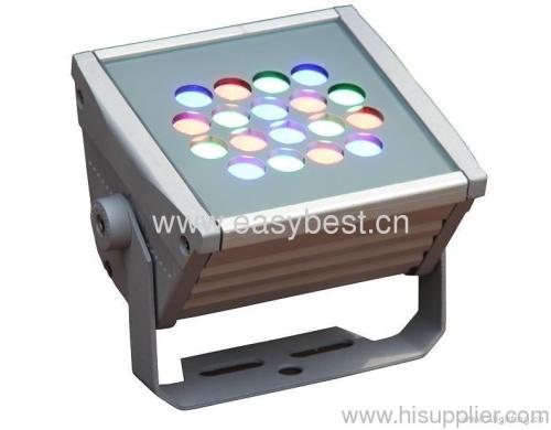 30W RGB led outdoor flood light with wireless remote control