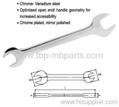 Double open end wrench Spanner AEROFORCE TOOLS