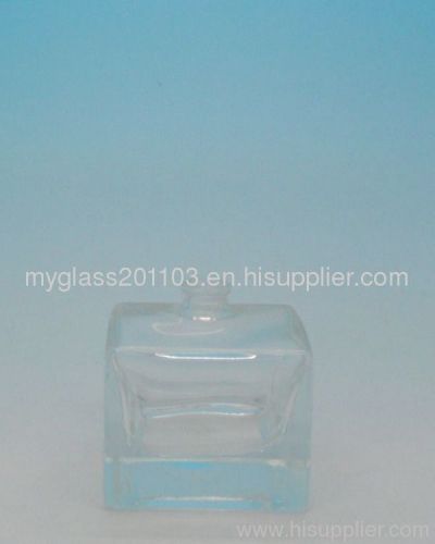 glass perfume bottle; glass bottle; bottle