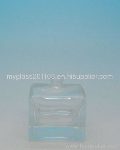 glass perfume bottle, glass bottle, bottle